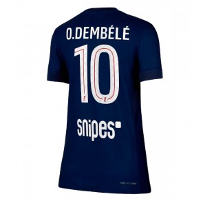 Paris Saint-Germain Ousmane Dembele #10 Hemmatröja Kvinnor 2025-26 Kortärmad